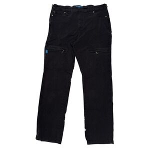 No Limbits Adaptive Men's Black Wheelchair Pants 38x34